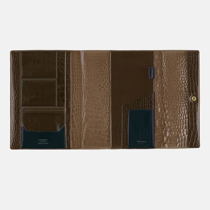 Hobonichi 2026 A5 Cousin Cover: beautiful people - Nothing to Hide (Black), shown with its details.