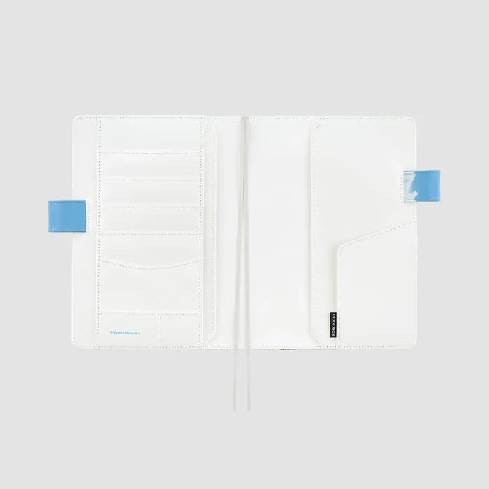 Hobonichi 2026 A5 Cousin Cover: Kyohei Sakaguchi - Field Sky, shown with its details.
