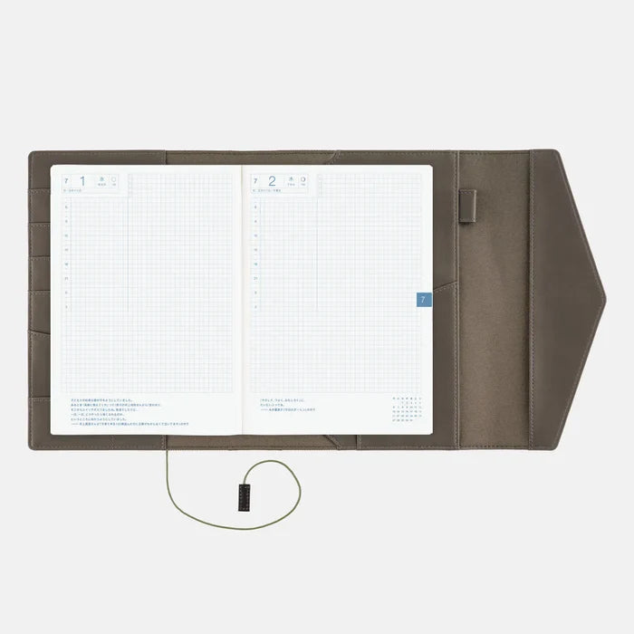 Hobonichi 2026 A5 Cousin Cover: Letter, shown with its details.