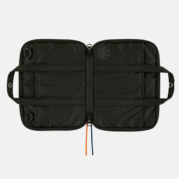 Hobonichi 2026 A5 Cousin Cover: POTR - Stroll (Black), shown from another angle.