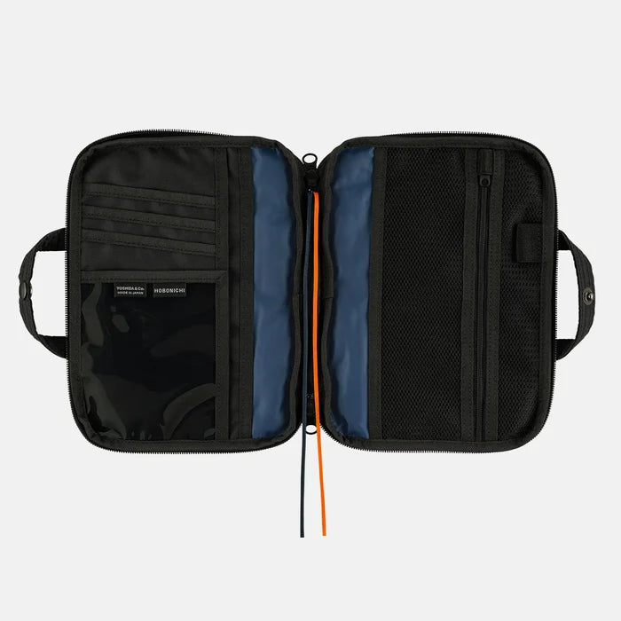 Hobonichi 2026 A5 Cousin Cover: POTR - Stroll (Black), shown with its details.