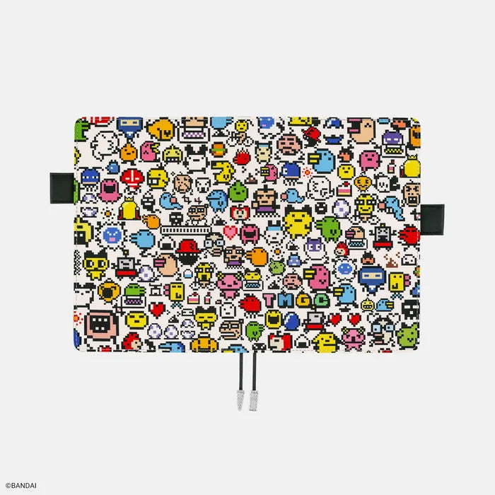 Hobonichi 2026 A5 Cousin Cover: Tamagotchi - Tamagotchi Techo Discovered!, shown from another angle.