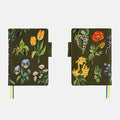 Hobonichi 2026 A5 Cousin Cover: Tolight - Garden of Botany, shown from the front.
