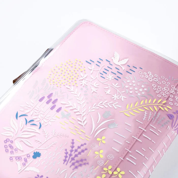 Hobonichi 2026 A5 Cover on Cover - Yuri Sanae: Forest Lake, shown in full.