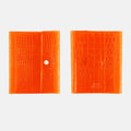 Hobonichi 2026 A6 Planner Cover: beautiful people - Nothing to Hide (Orange), shown from the front.