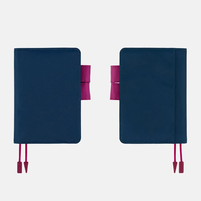 Hobonichi 2026 A6 Planner Cover: Colors - Mystic Berry, shown from the front.