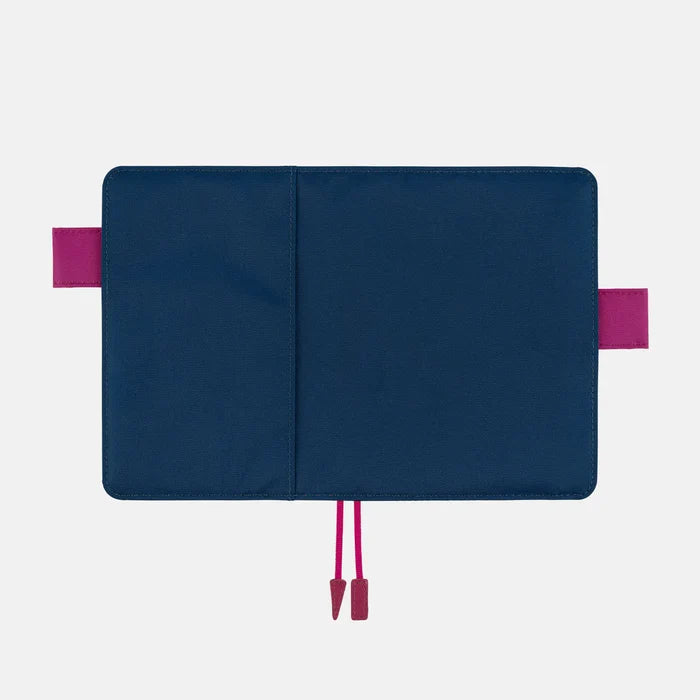 Hobonichi 2026 A6 Planner Cover: Colors - Mystic Berry, shown from another angle.