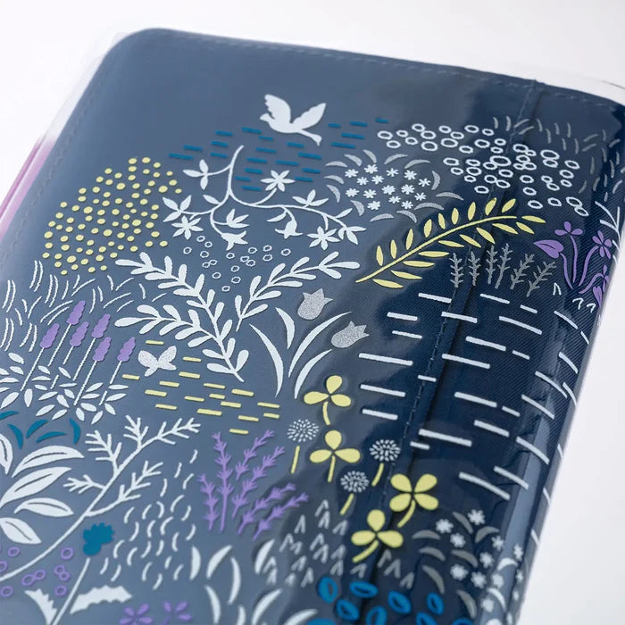 Hobonichi 2026 A6 Planner Cover: Yuri Sanae - Cover on Cover for A6 Size (Forest Lake), shown in full.