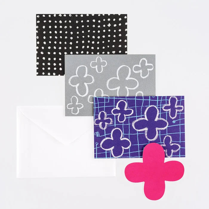 Hobonichi 2026 Accessories: Makoto Matsubayashi - Postcard Set, shown from the front.