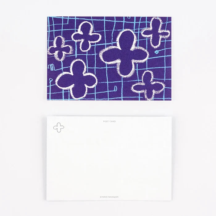 Hobonichi 2026 Accessories: Makoto Matsubayashi - Postcard Set, shown from another angle.