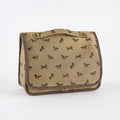 Hobonichi 2026 Accessories: Stappo (Bow & Tie - Galloping Horses), shown from the front.