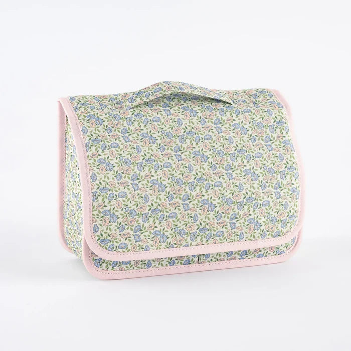 Hobonichi 2026 Accessories: Stappo (Liberty Fabrics - Sasha Kiora), shown from the front.