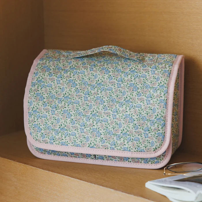 Hobonichi 2026 Accessories: Stappo (Liberty Fabrics - Sasha Kiora), detail view of the design.