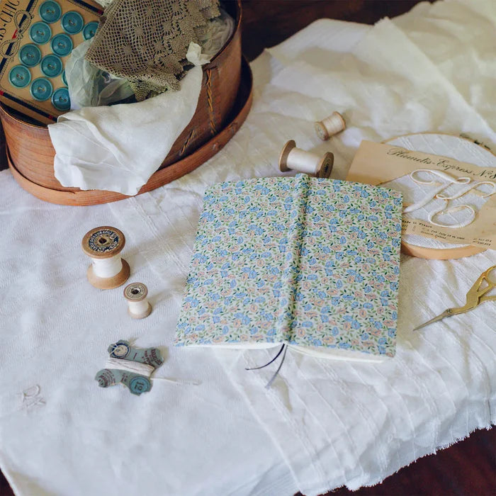 Hobonichi 2026 Weeks: Liberty Fabrics - Sasha Kiora, shown in full.