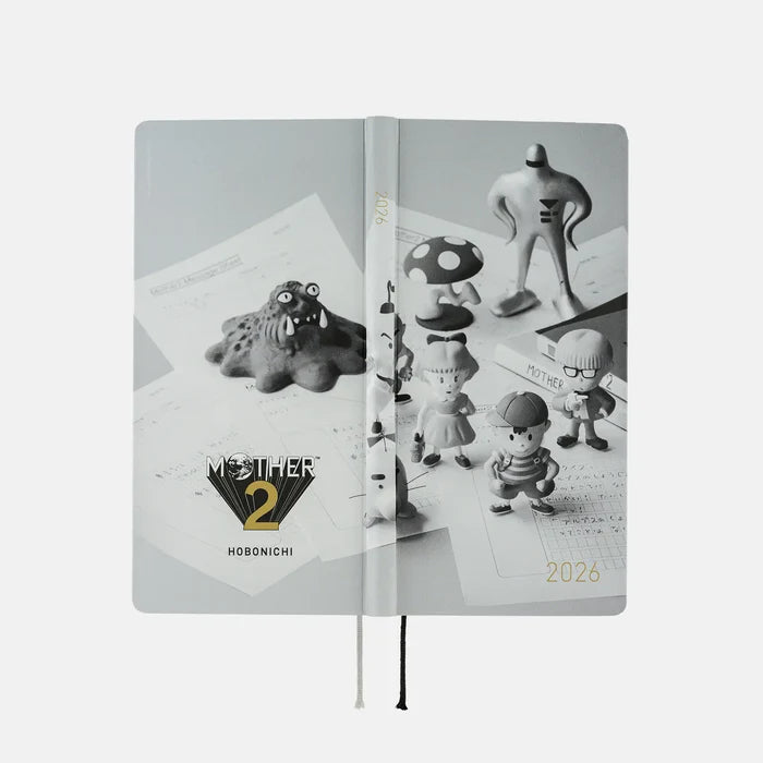 Hobonichi 2026 Weeks: MOTHER - The Secret of MOTHER 2, shown from another angle.