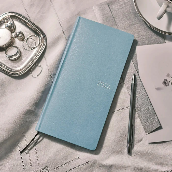 Hobonichi 2026 Weeks: Paper Series - Sky, detail view of the design.