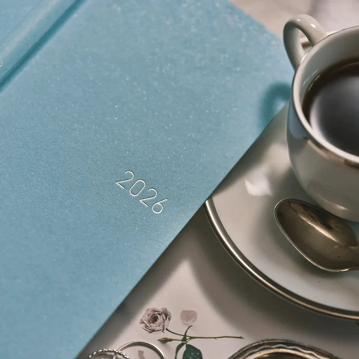 Hobonichi 2026 Weeks: Paper Series - Sky, shown in full.
