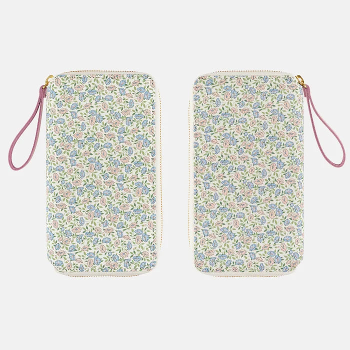 Hobonichi 2026 Weeks Planner Cover: Liberty Fabrics - Sasha Kiora, shown from the front.