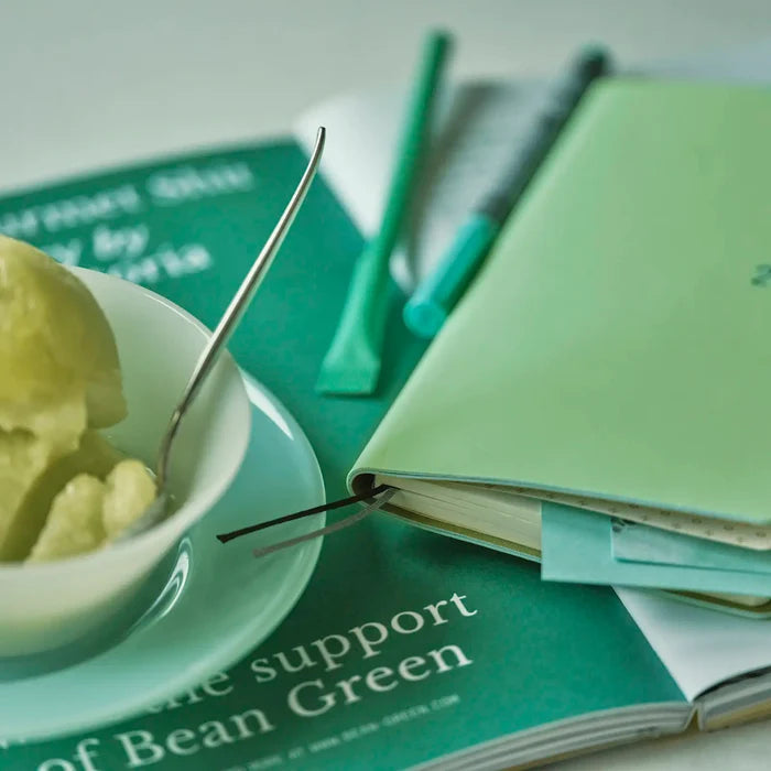 Hobonichi 2026 Weeks: Smooth - Melon Sorbet, alternate angle.
