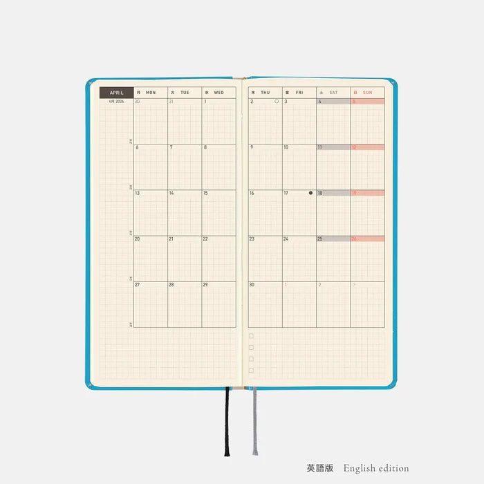 Hobonichi 2026 Weeks: Virginia Lee Burton - The Little House, shown with its details.