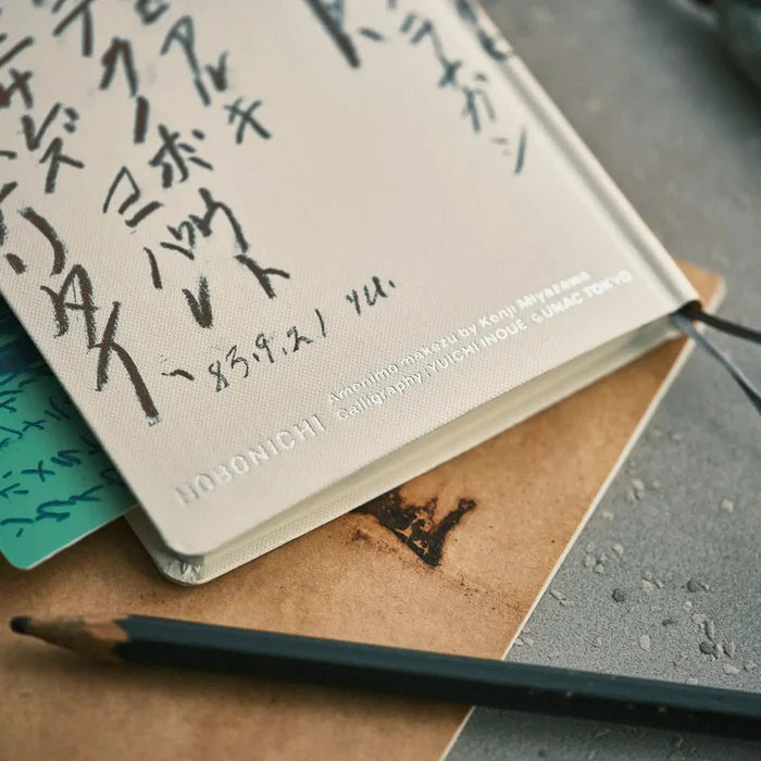 Hobonichi 2026 Weeks: Yuichi Inoue - Amenimo Makezu, alternate angle.