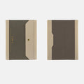Hobonichi 2026 A5 Cousin Cover: Alettone - Gray, shown from the front.
