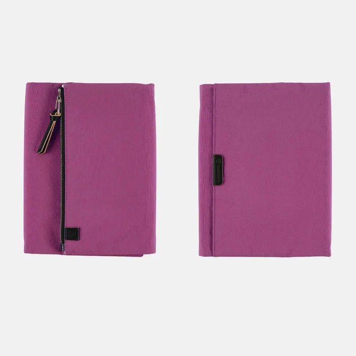 Hobonichi 2026 A5 Cousin Cover: Tragen - Purple, shown from the front.