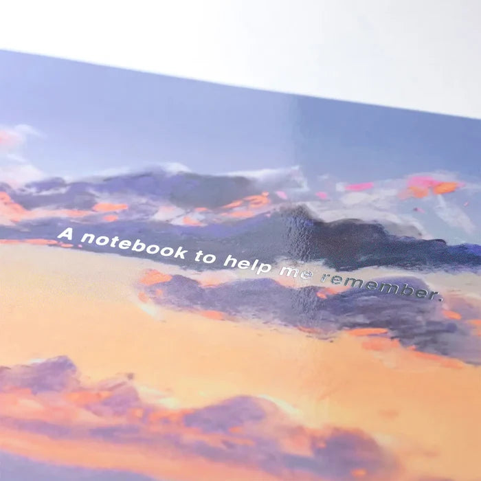 Hobonichi 2026 Accessories: Kyohei Sakaguchi - A Notebook to Help Me Remember, shown from another angle.