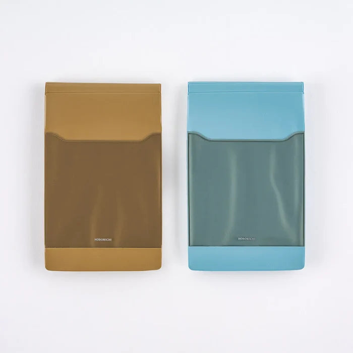 Hobonichi 2026 Accessories: TSUKI no IRO: Uniball One Set of 6 with Case, shown in full.