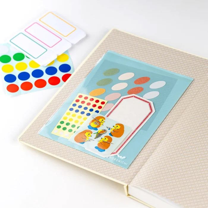 Hobonichi Add-on Pocket, close-up view.