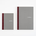 Hobonichi Blank Notebook – A6 and A5, shown from the front.