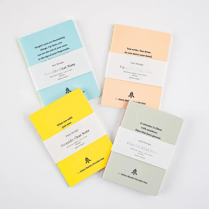 Hobonichi Fireside Chat Notebook – B6 and B7, shown from the front.