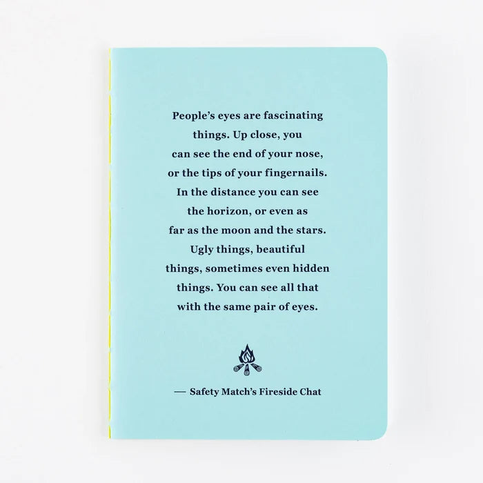 Hobonichi Fireside Chat Notebook – B6 and B7, front view.