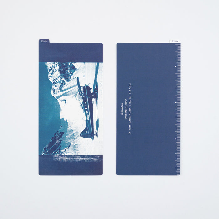 Hobonichi Pencil Board – Naoki Ishikawa Denali in the Midnight Sun #2, shown with its details.