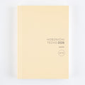 Hobonichi Techo Spring 2026 Japanese A5 Cousin Spring Book – A5 size/Daily/Apr start/Mon start, shown from the front.