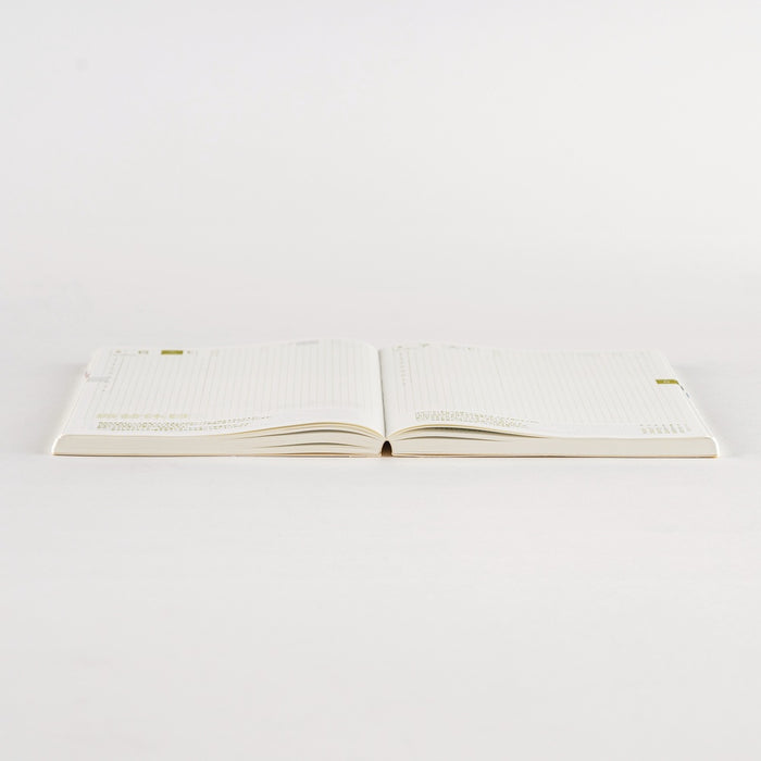 Hobonichi Techo Spring 2026 Japanese A5 Cousin Spring Book – A5 size/Daily/Apr start/Mon start, alternate angle.