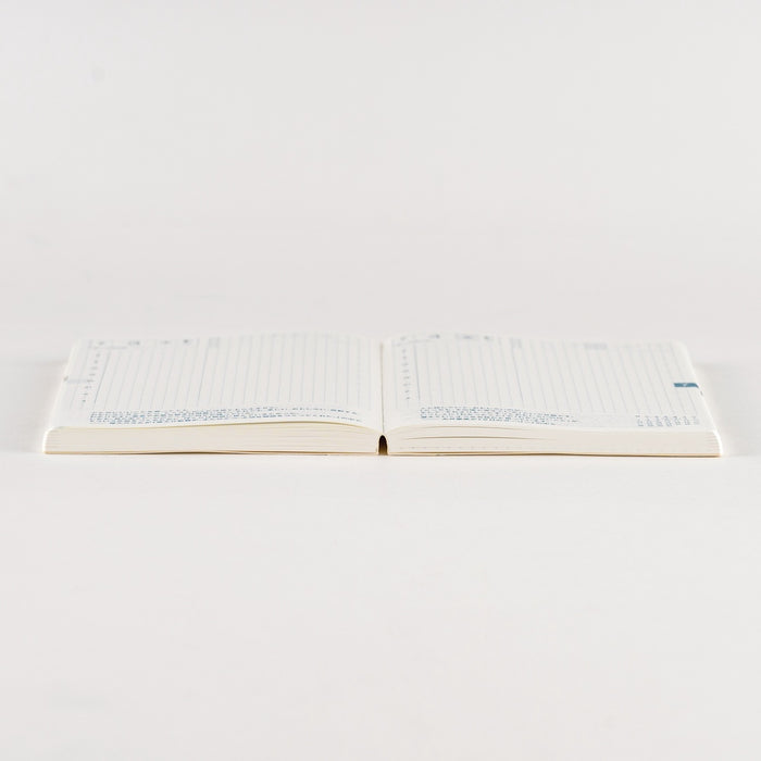 Hobonichi Techo Spring 2026 Japanese Original Book – A6 size/Daily/Apr start/Mon start, alternate angle.