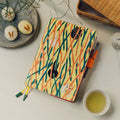 Hobonichi Unsodo: Bijutsukai Cover (Wild Rabbits) – A5, shown from the front.