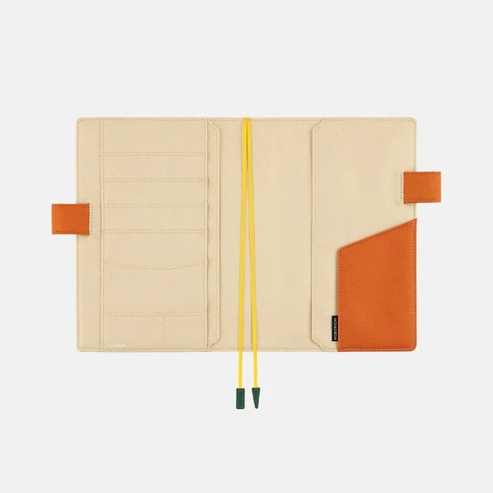 Hobonichi Unsodo: Bijutsukai Cover (Wild Rabbits) – A5, shown with its details.