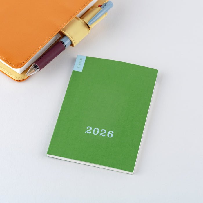 Hobonichi Weekly Calendar Spring 2026, detail view of the design.