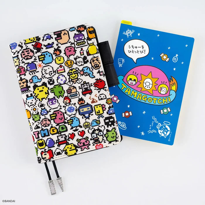 Hobonichi x Tamagotchi - Hobonichi Pencil Board for A6 Size (Blast Off to Outer Space!), alternate angle.