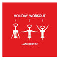 Holiday Workout Cocktail Napkins