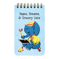 Hopes, Dreams & Grocery Lists Spiral Notebook