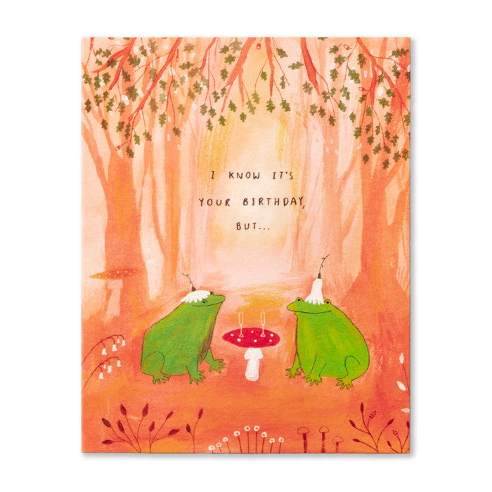 I Know It's Your Birthday Card