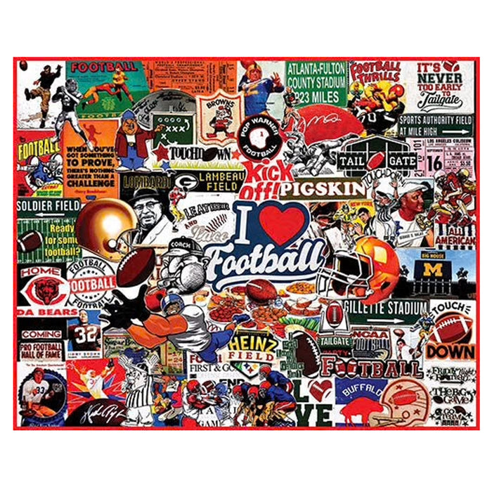 I Love Football Jigsaw Puzzle