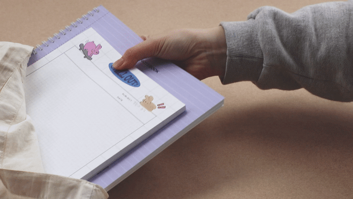 Iconic Bunny Notepad - The Journal Shop