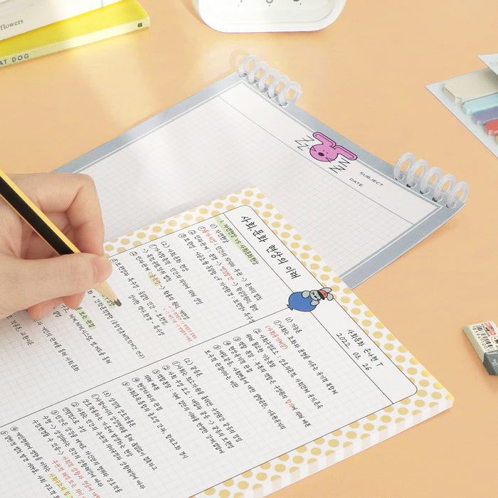 Iconic Bunny Notepad - The Journal Shop