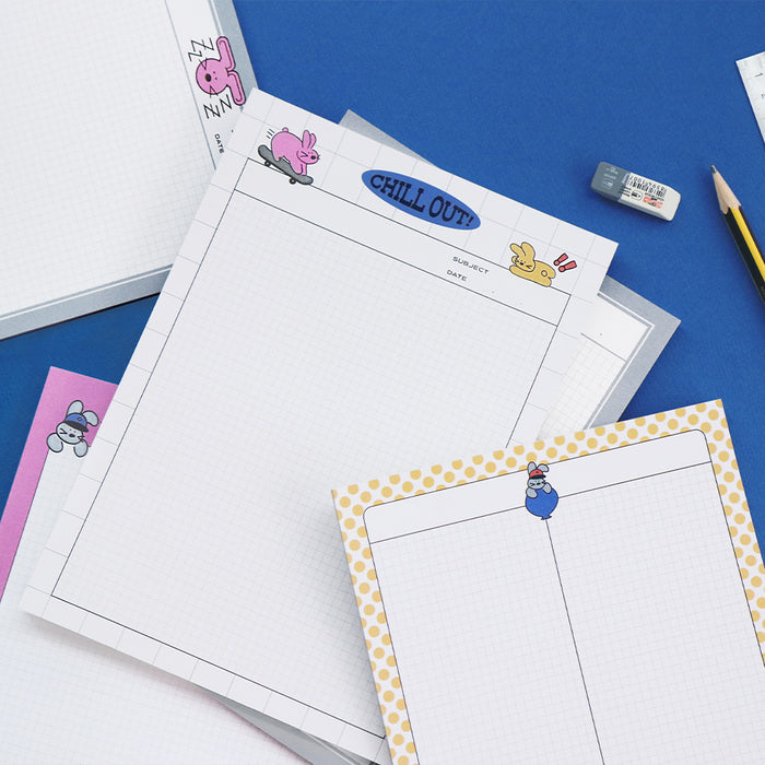 Iconic Bunny Notepad - The Journal Shop