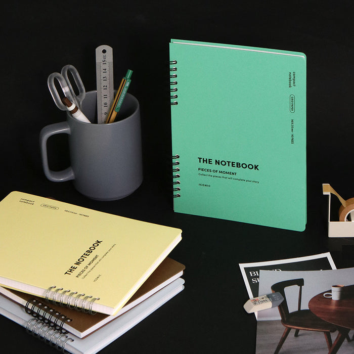 Iconic Compact A5 Grid Notebook - The Journal Shop