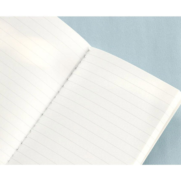 Interior view of the Iconic Daily Life Pocket Notebook v.3 showing lined cream pages.